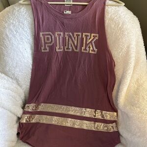 Pink Victoria’s Secret Tank